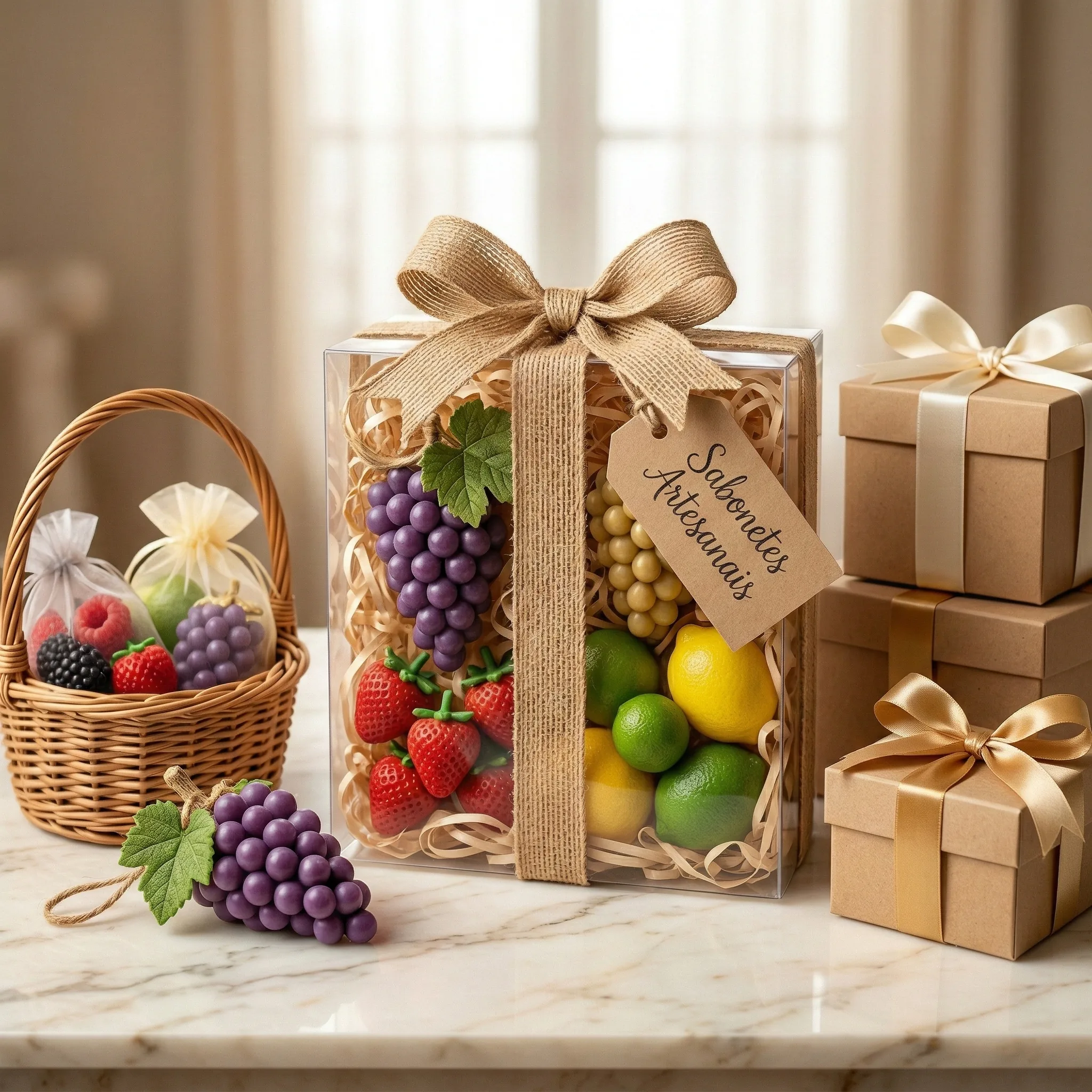 Embalagem e Apresentação de Sabonetes